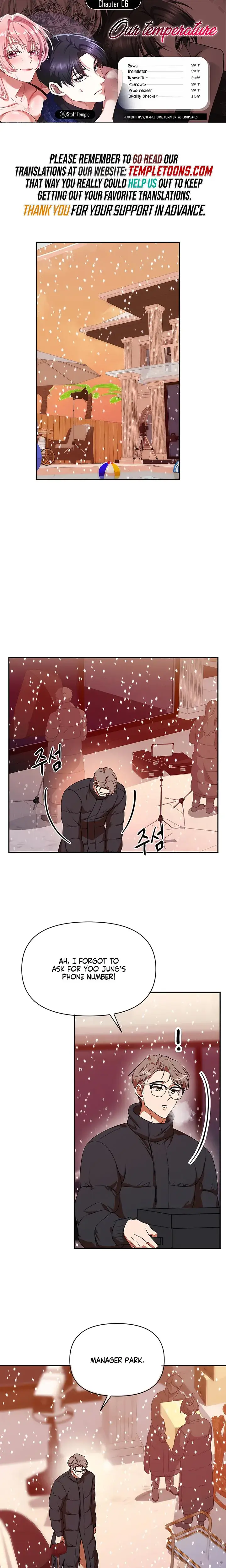 Our Temperature Chapter 6 - Page 1
