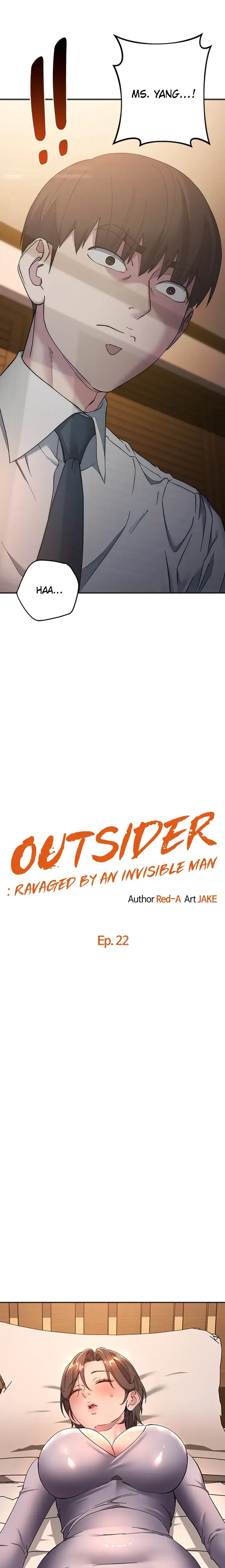 Outsider Ravaged By An Invisible Man Chapter 22 - Page 1