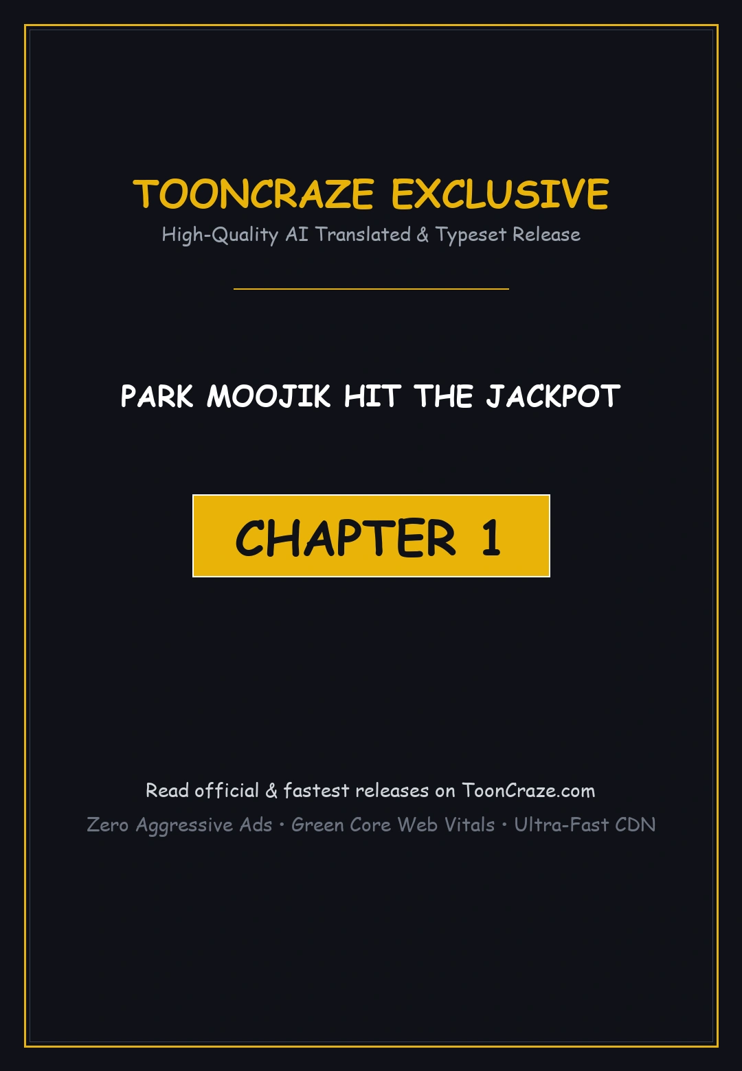 Park Moojik Hit The Jackpot Chapter 1 - Page 1