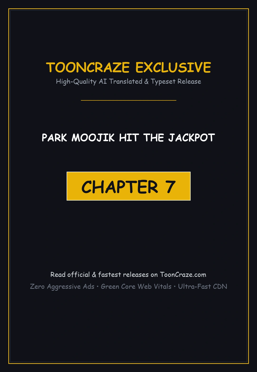 Park Moojik Hit The Jackpot Chapter 7 - Page 1