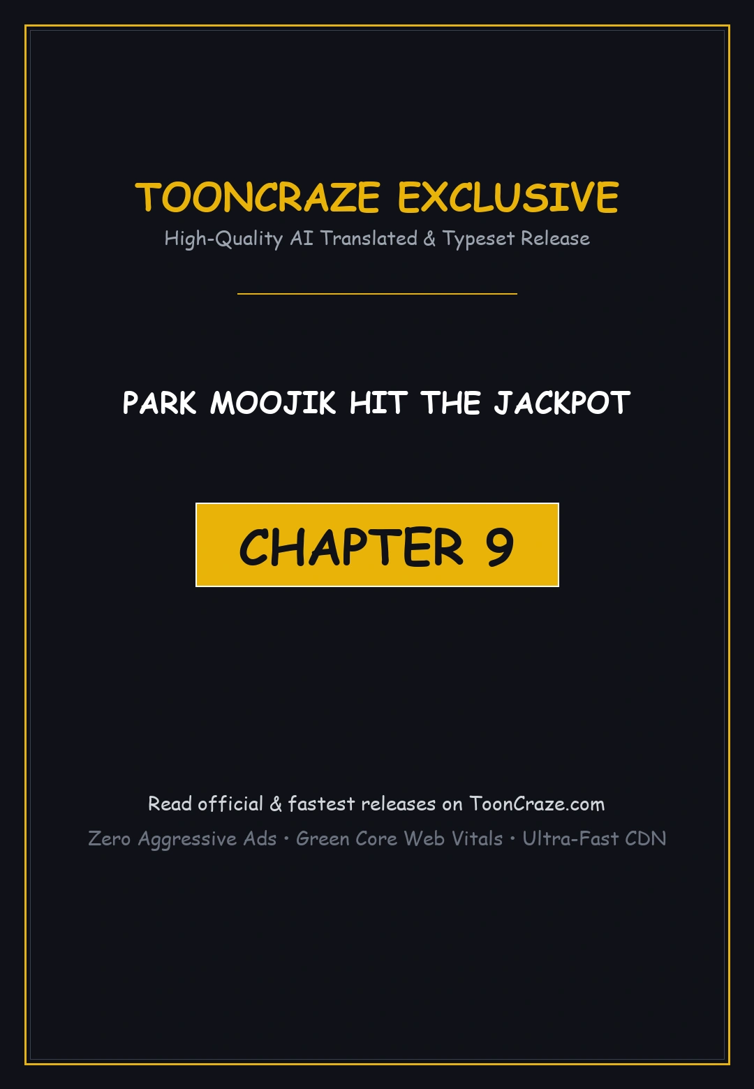 Park Moojik Hit The Jackpot Chapter 9 - Page 1