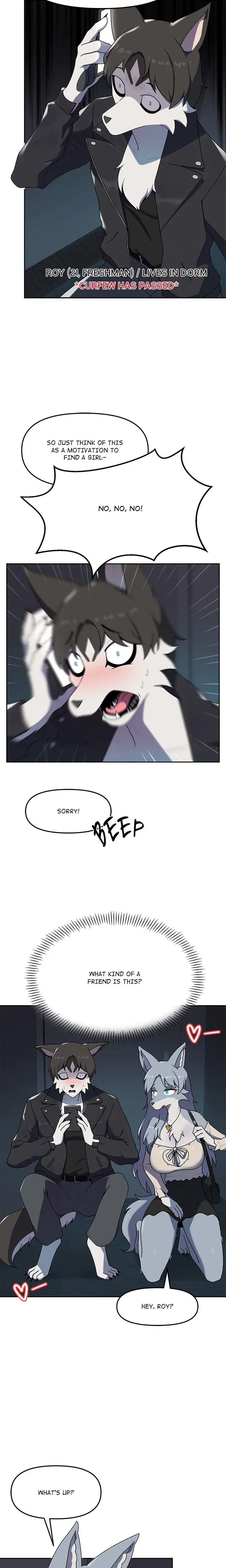 Paws On Campus Chapter 2 - Page 3