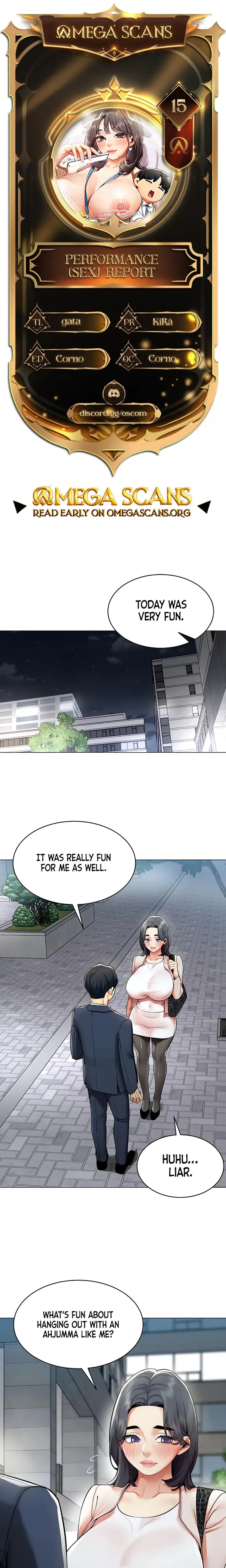 Performance Sex Report Chapter 15 - Page 1