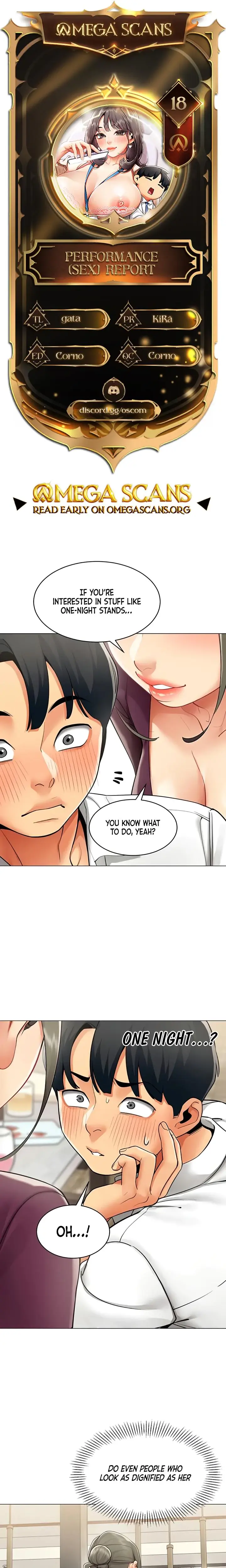 Performance Sex Report Chapter 18 - Page 1