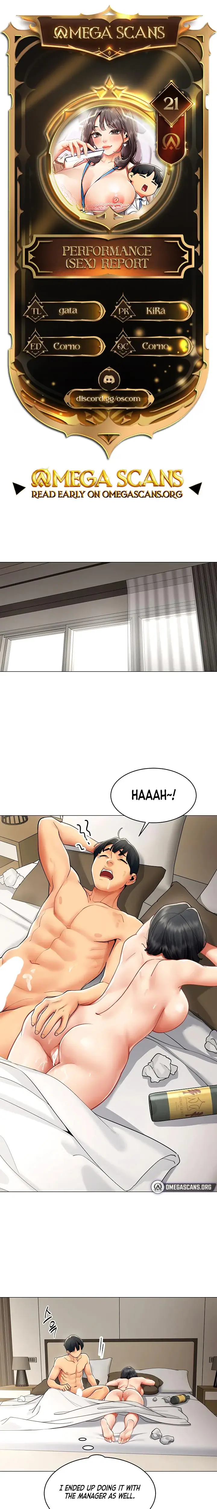 Performance Sex Report Chapter 21 - Page 1