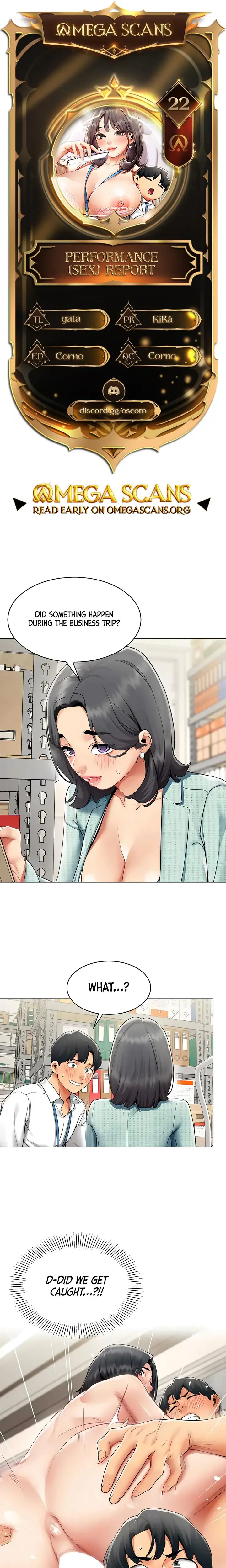 Performance Sex Report Chapter 22 - Page 1