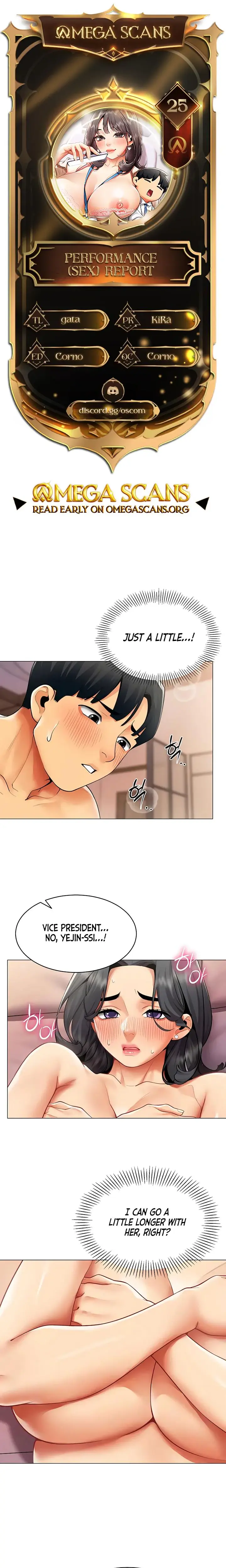 Performance Sex Report Chapter 25 - Page 1