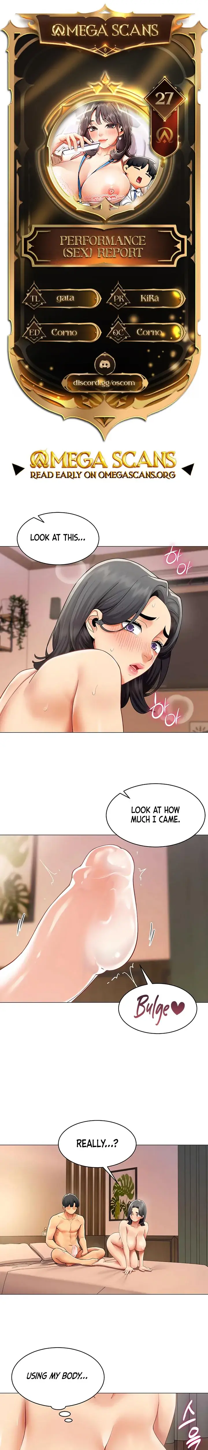 Performance Sex Report Chapter 27 - Page 1