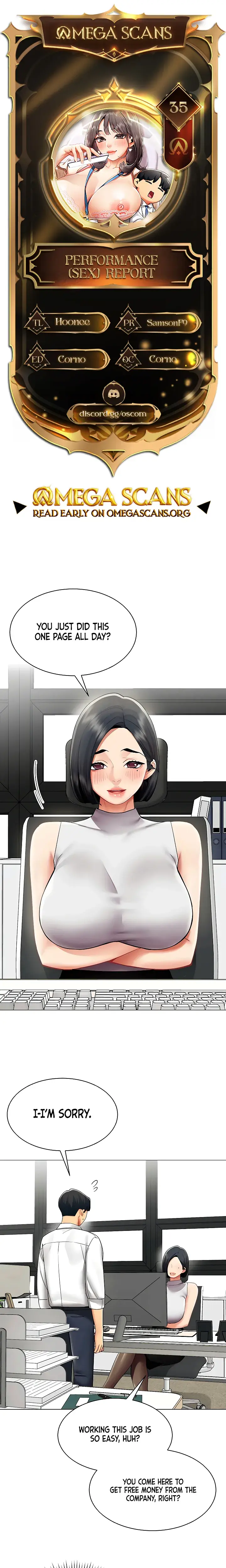 Performance Sex Report Chapter 35 - Page 1