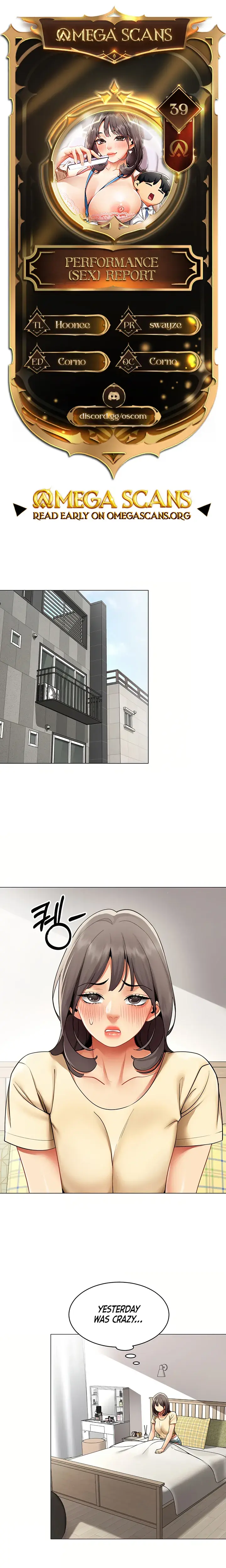 Performance Sex Report Chapter 39 - Page 1