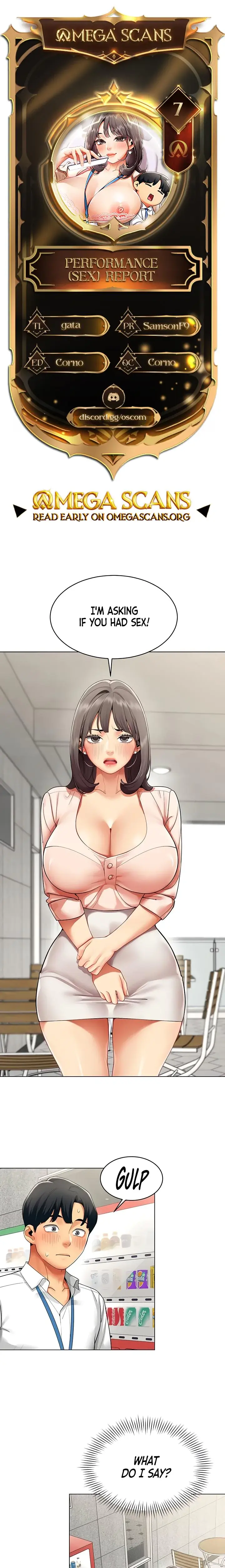 Performance Sex Report Chapter 7 - Page 1