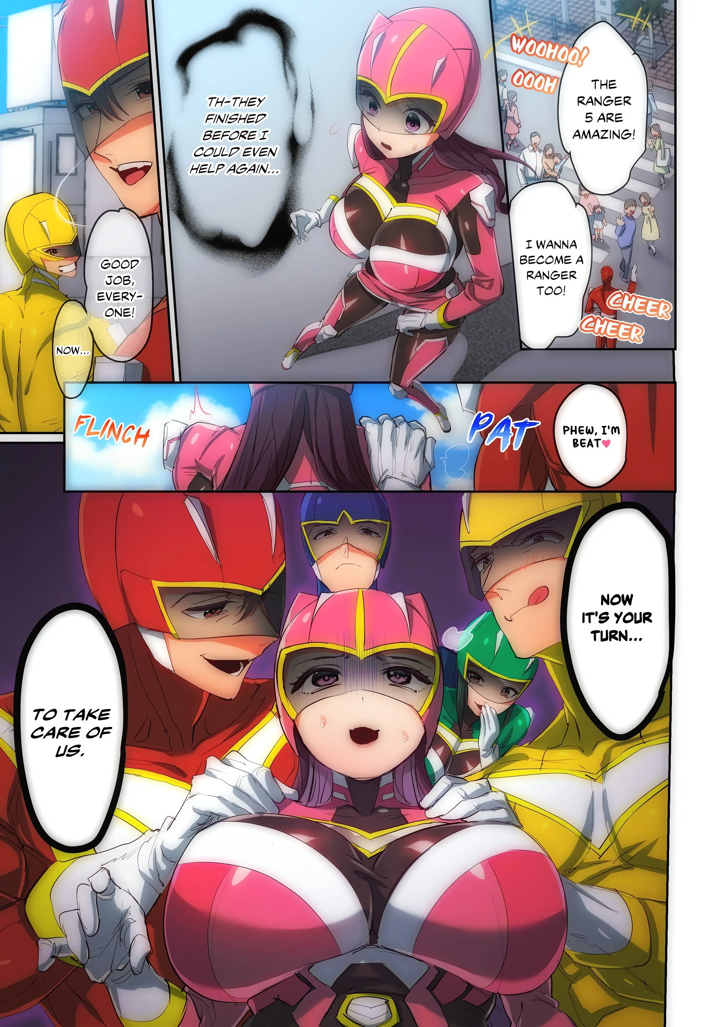 Pitiful Ranger Pink Im Such A Disgrace But It Feels So Good Chapter 1 - Page 3