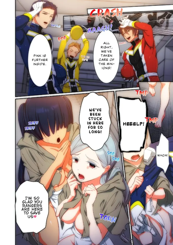 Pitiful Ranger Pink Im Such A Disgrace But It Feels So Good Chapter 11 - Page 6