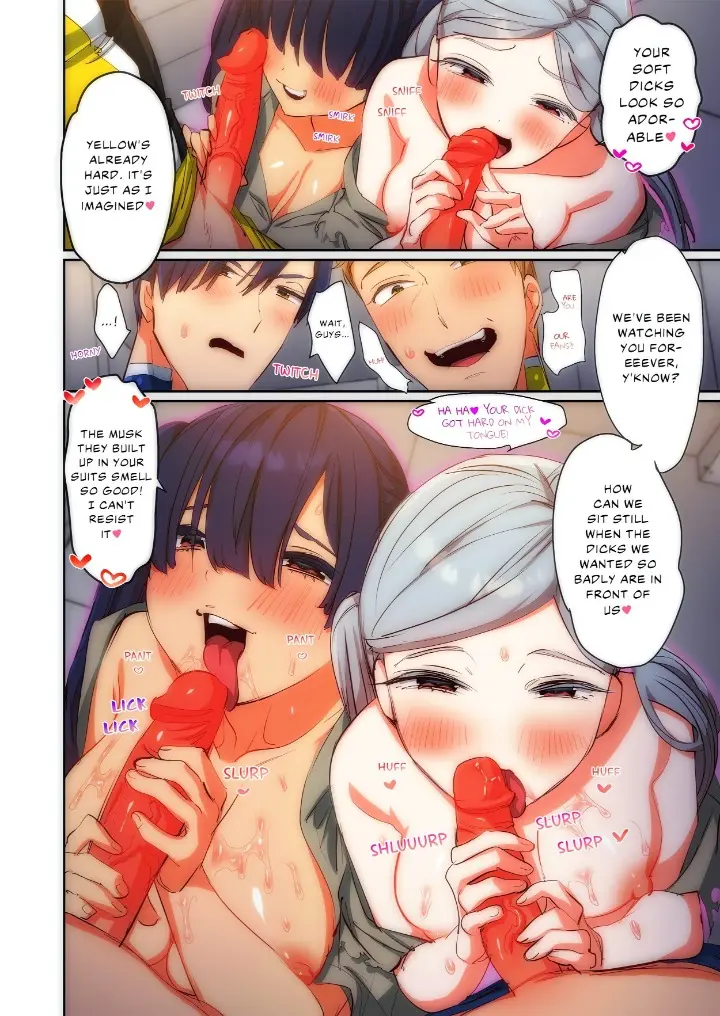 Pitiful Ranger Pink Im Such A Disgrace But It Feels So Good Chapter 11 - Page 8