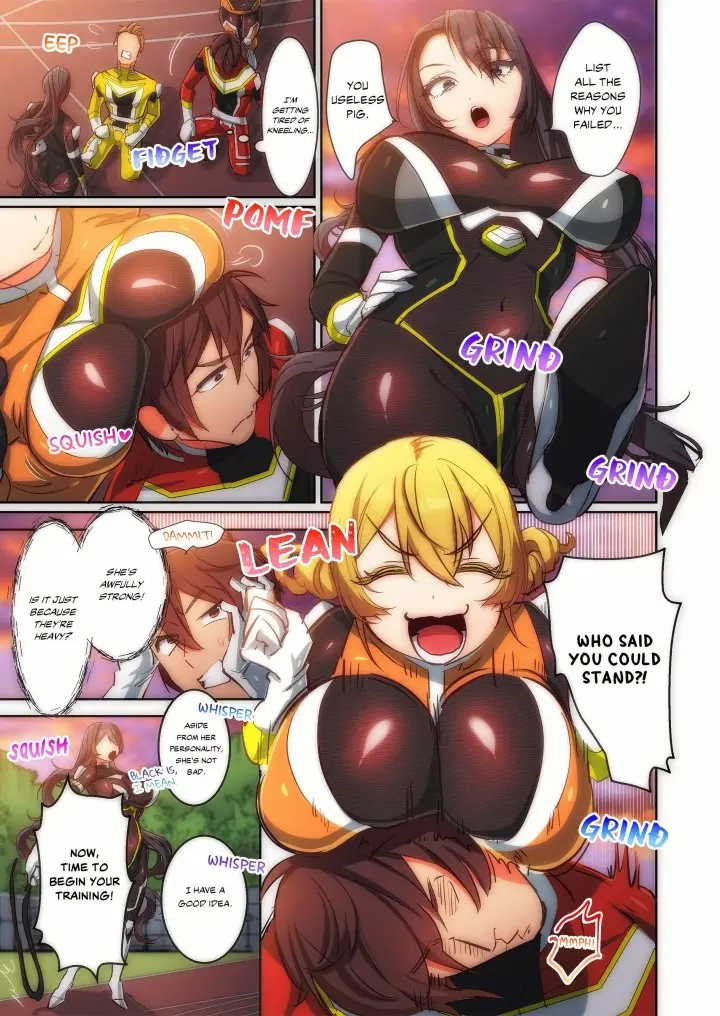 Pitiful Ranger Pink Im Such A Disgrace But It Feels So Good Chapter 16 - Page 3