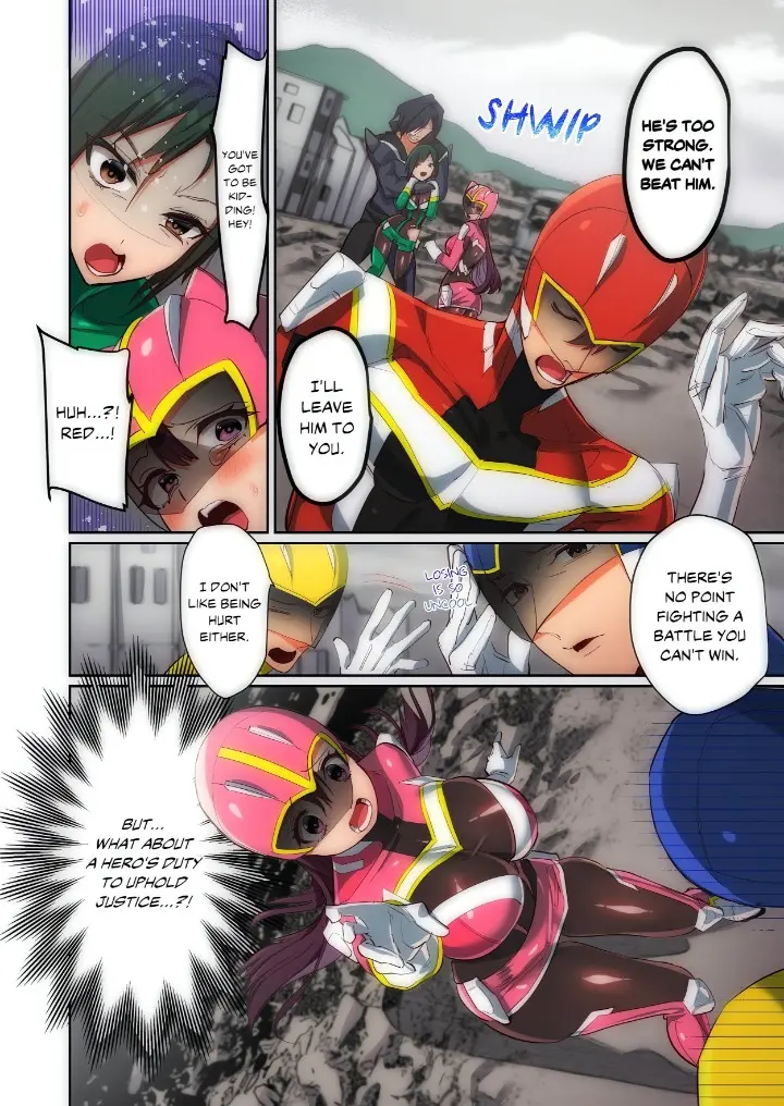 Pitiful Ranger Pink Im Such A Disgrace But It Feels So Good Chapter 2 - Page 6