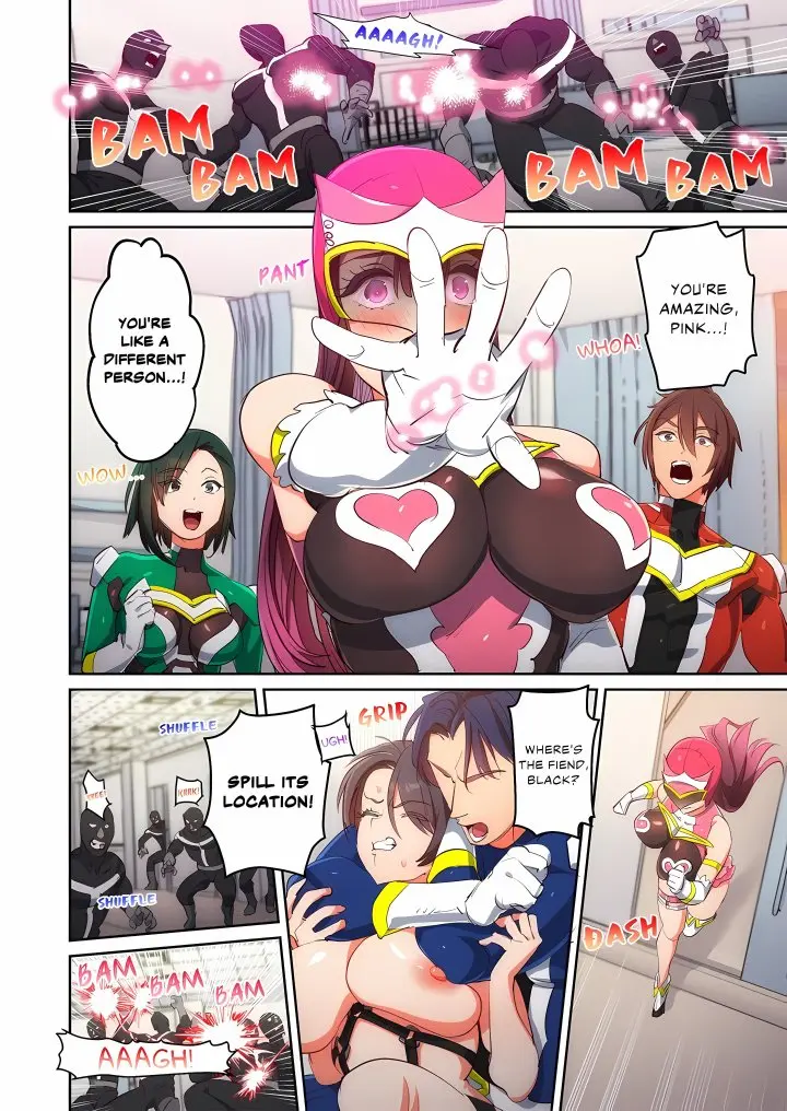 Pitiful Ranger Pink Im Such A Disgrace But It Feels So Good Chapter 22 - Page 2