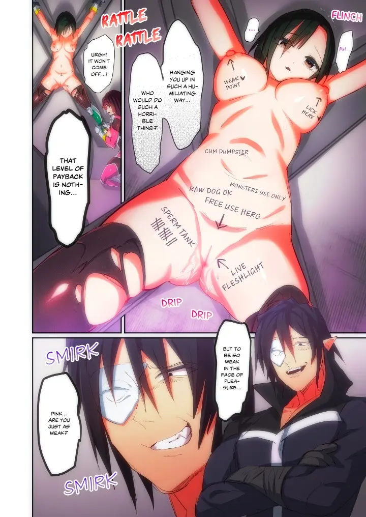 Pitiful Ranger Pink Im Such A Disgrace But It Feels So Good Chapter 4 - Page 2
