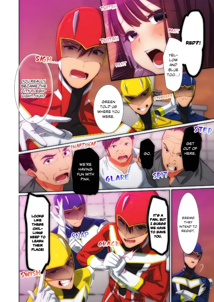 Pitiful Ranger Pink Im Such A Disgrace But It Feels So Good Chapter 9 - Page 8