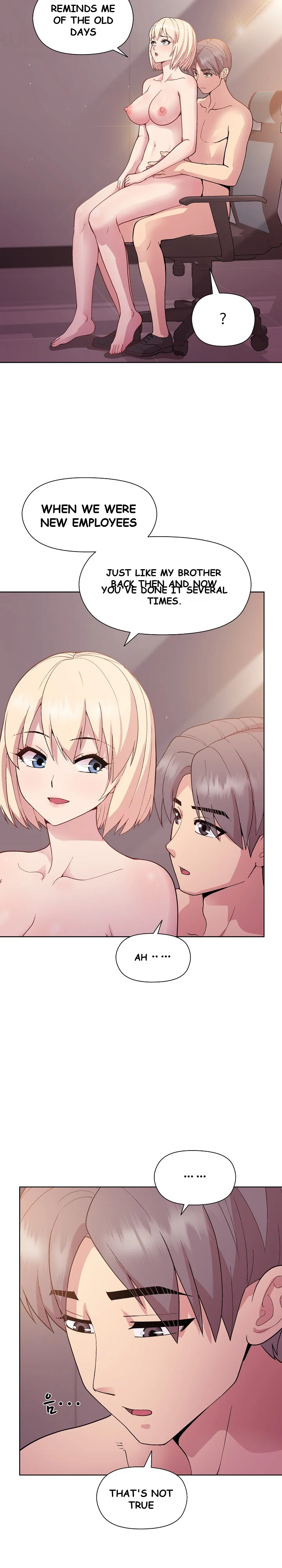Playing A Game With My Busty Manager Chapter 11 - Page 8