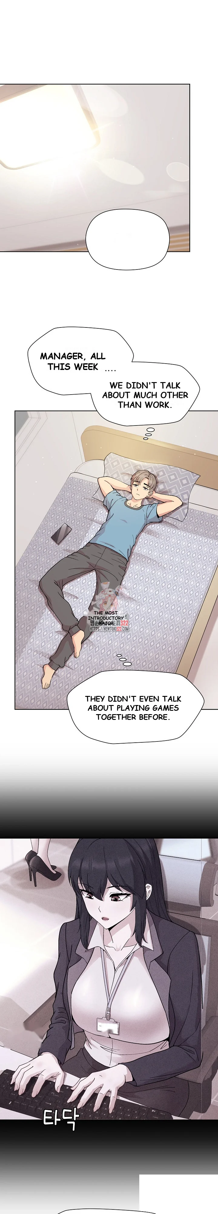 Playing A Game With My Busty Manager Chapter 13 - Page 2