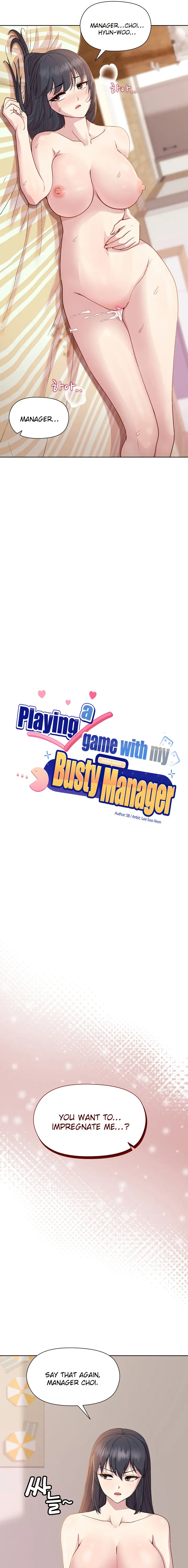 Playing A Game With My Busty Manager Chapter 19 - Page 4