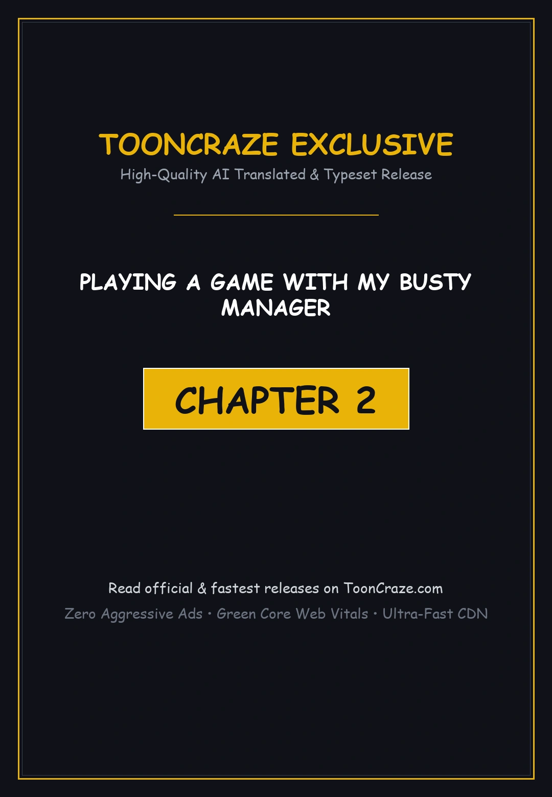 Playing A Game With My Busty Manager Chapter 2 - Page 1