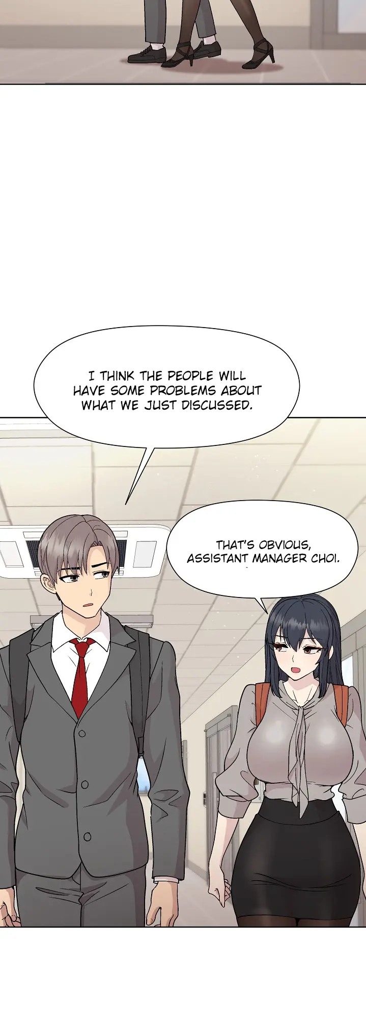 Playing A Game With My Busty Manager Chapter 23 - Page 13