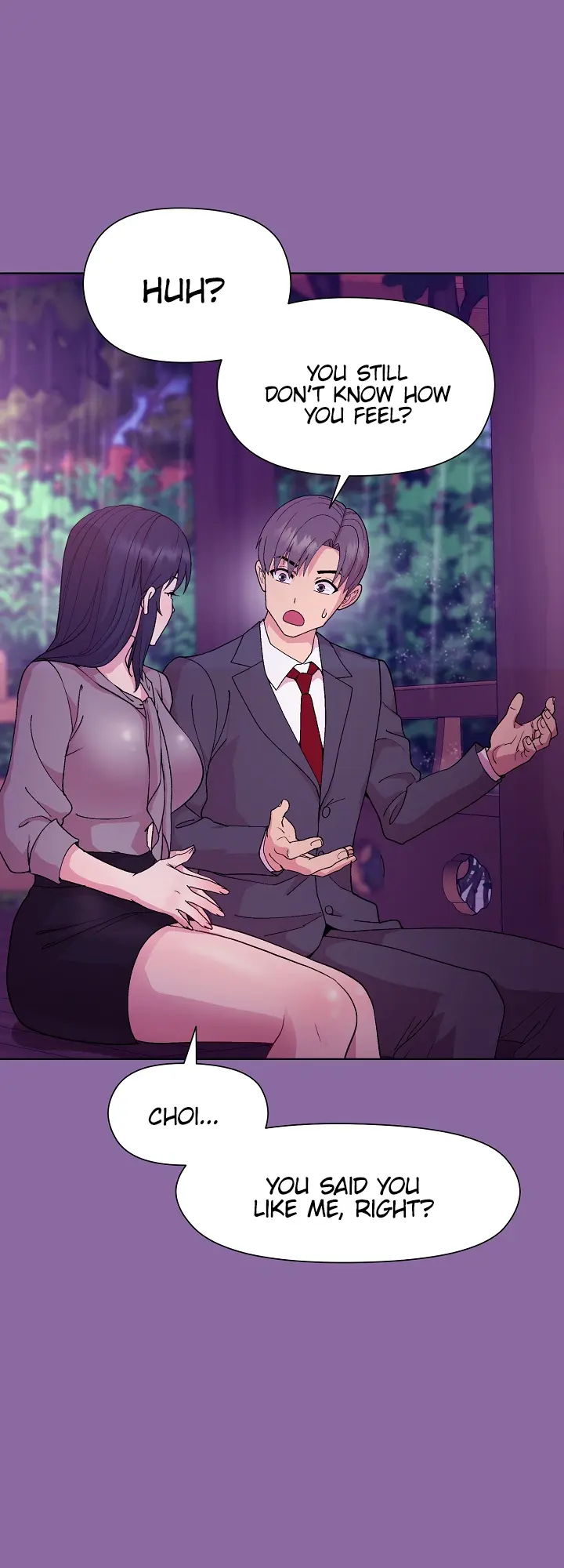 Playing A Game With My Busty Manager Chapter 28 - Page 14