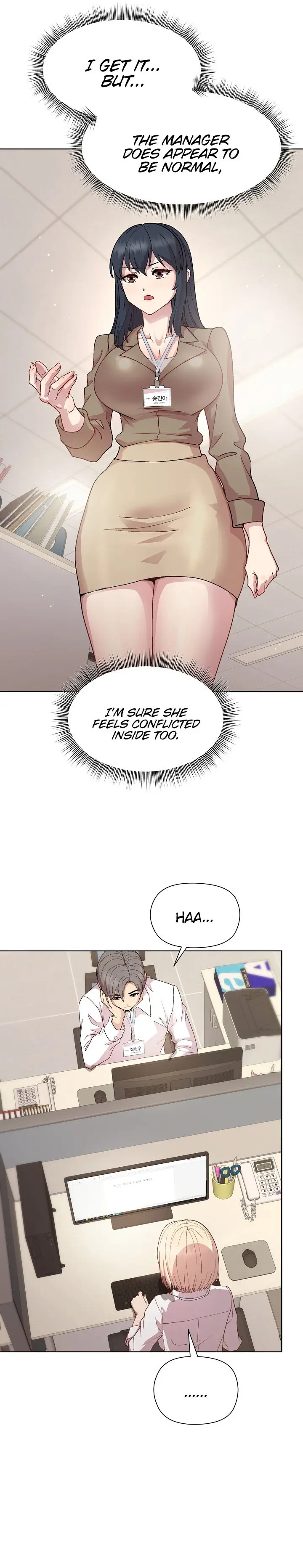 Playing A Game With My Busty Manager Chapter 28 - Page 27
