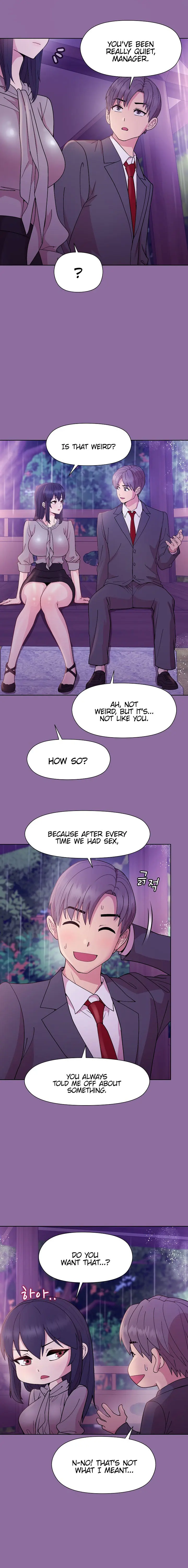 Playing A Game With My Busty Manager Chapter 28 - Page 9