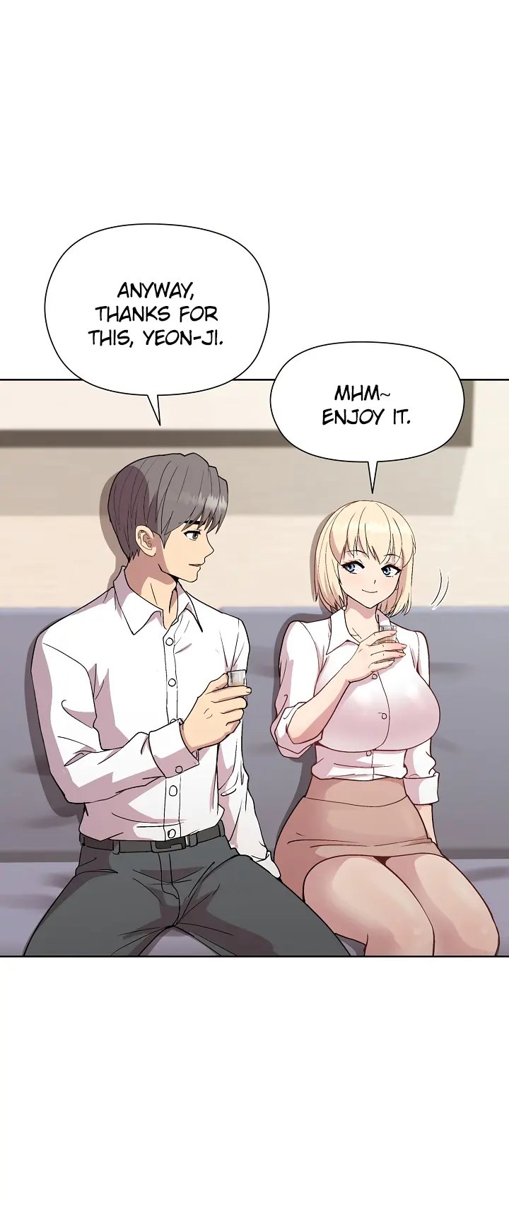 Playing A Game With My Busty Manager Chapter 29 - Page 15