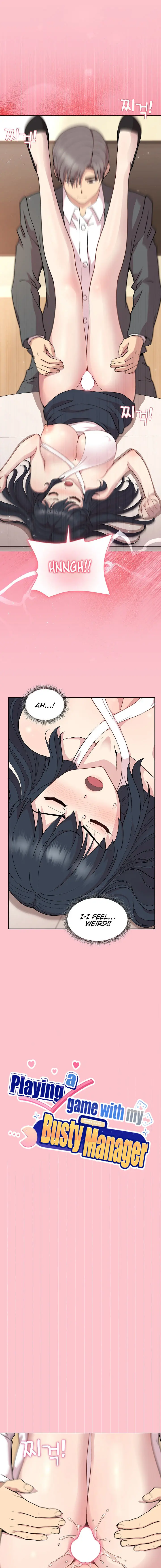 Playing A Game With My Busty Manager Chapter 38 - Page 1