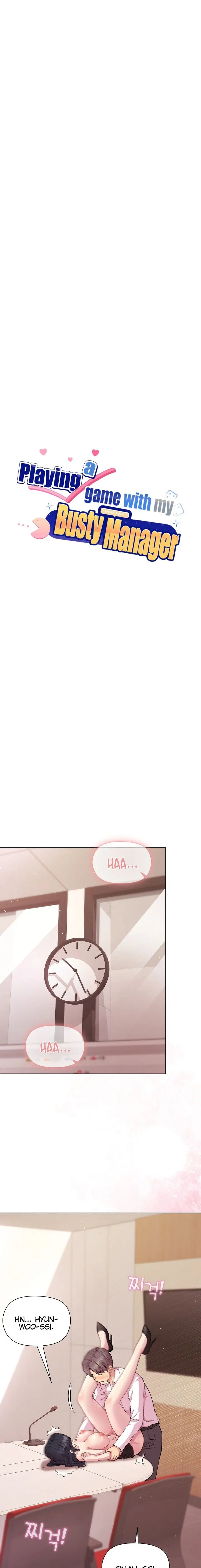 Playing A Game With My Busty Manager Chapter 50 - Page 1