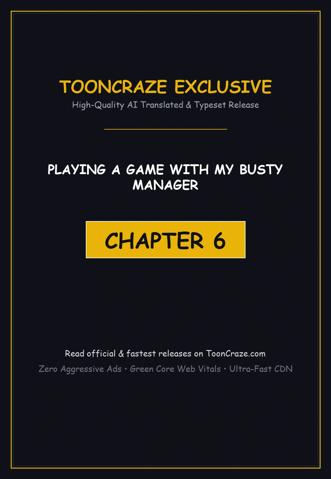 Playing A Game With My Busty Manager Chapter 6 - Page 1