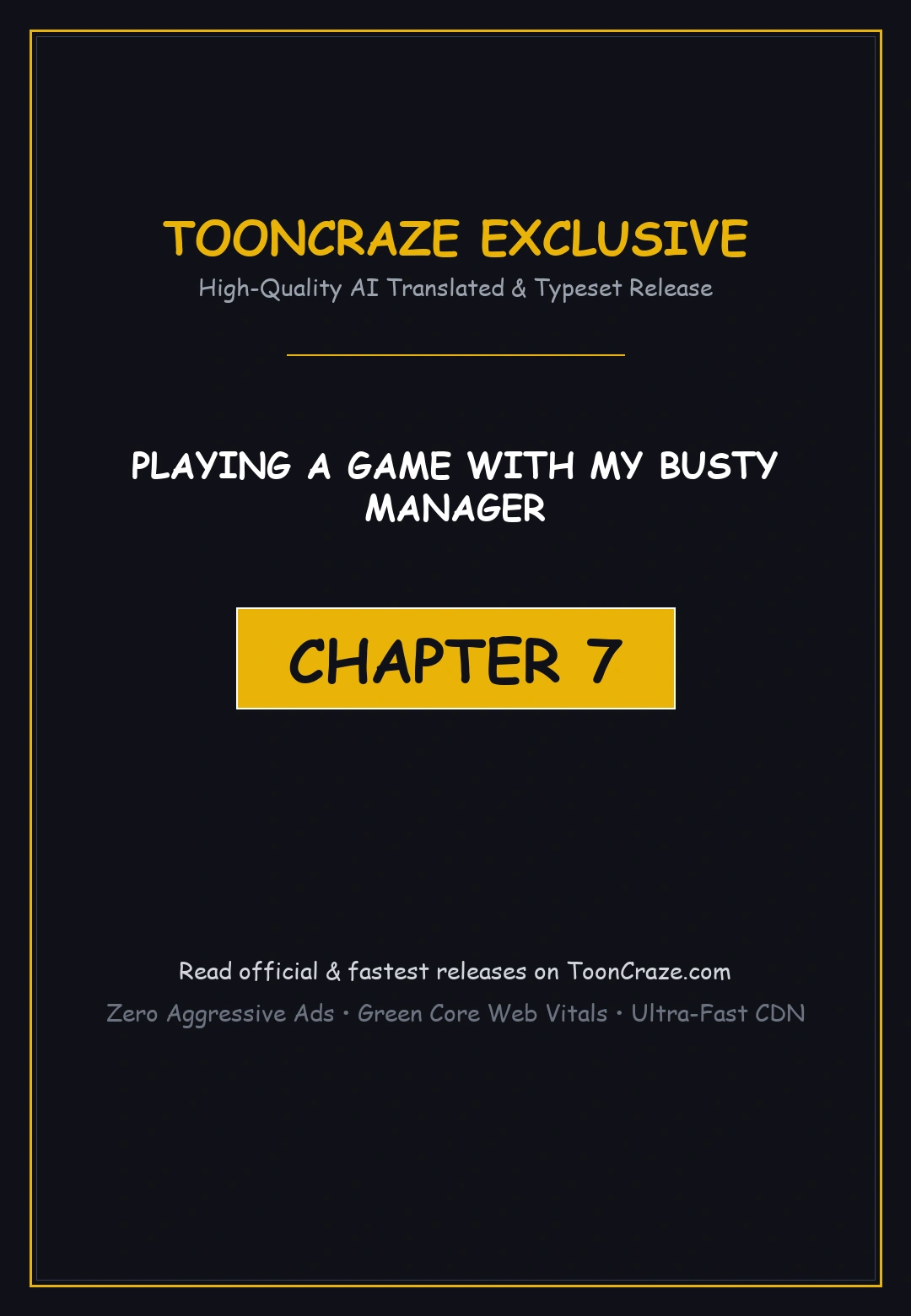 Playing A Game With My Busty Manager Chapter 7 - Page 1