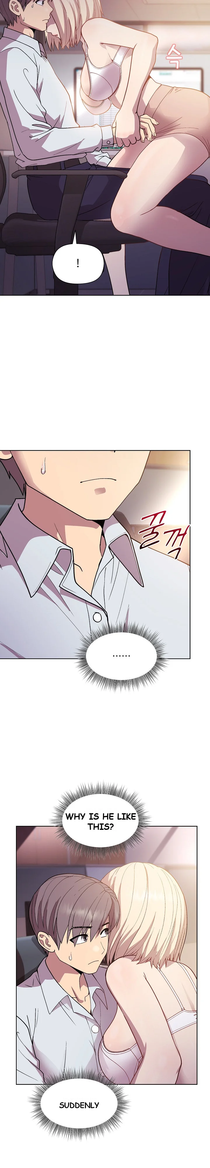 Playing A Game With My Busty Manager Chapter 8 - Page 23
