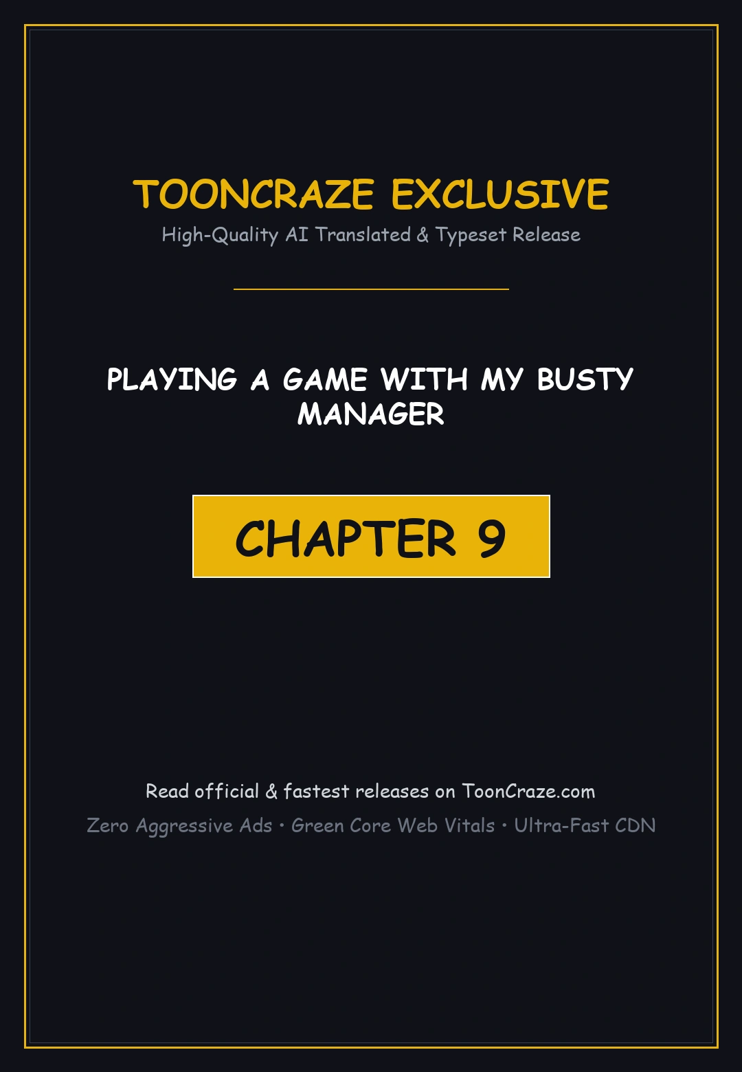 Playing A Game With My Busty Manager Chapter 9 - Page 1