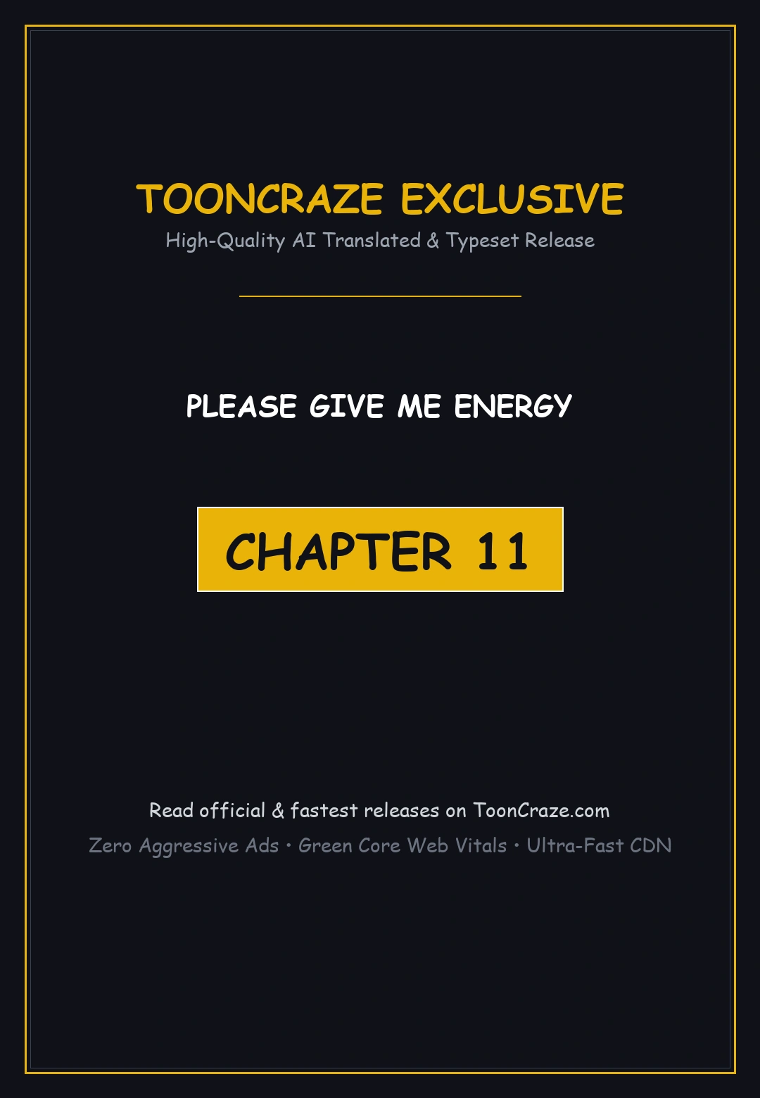 Please Give Me Energy Chapter 11 - Page 1