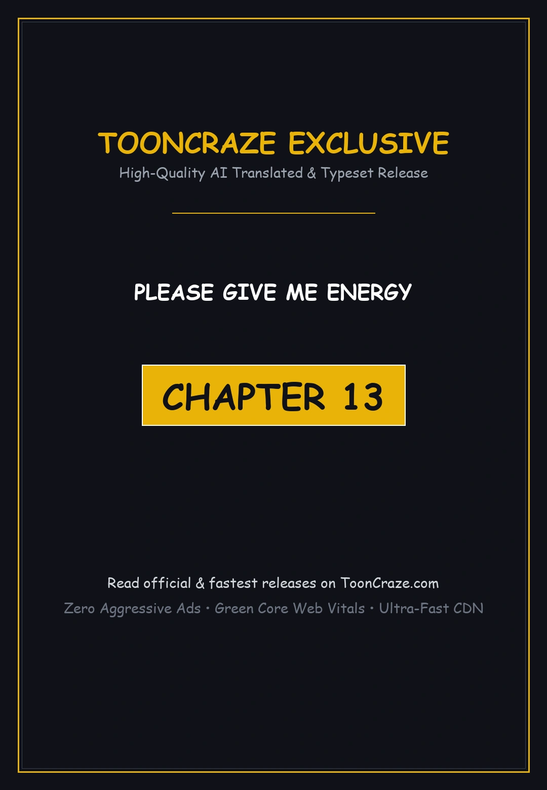 Please Give Me Energy Chapter 13 - Page 1