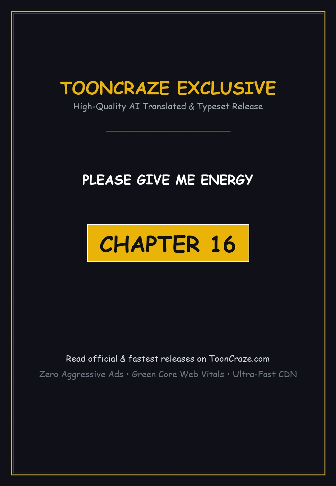 Please Give Me Energy Chapter 16 - Page 1