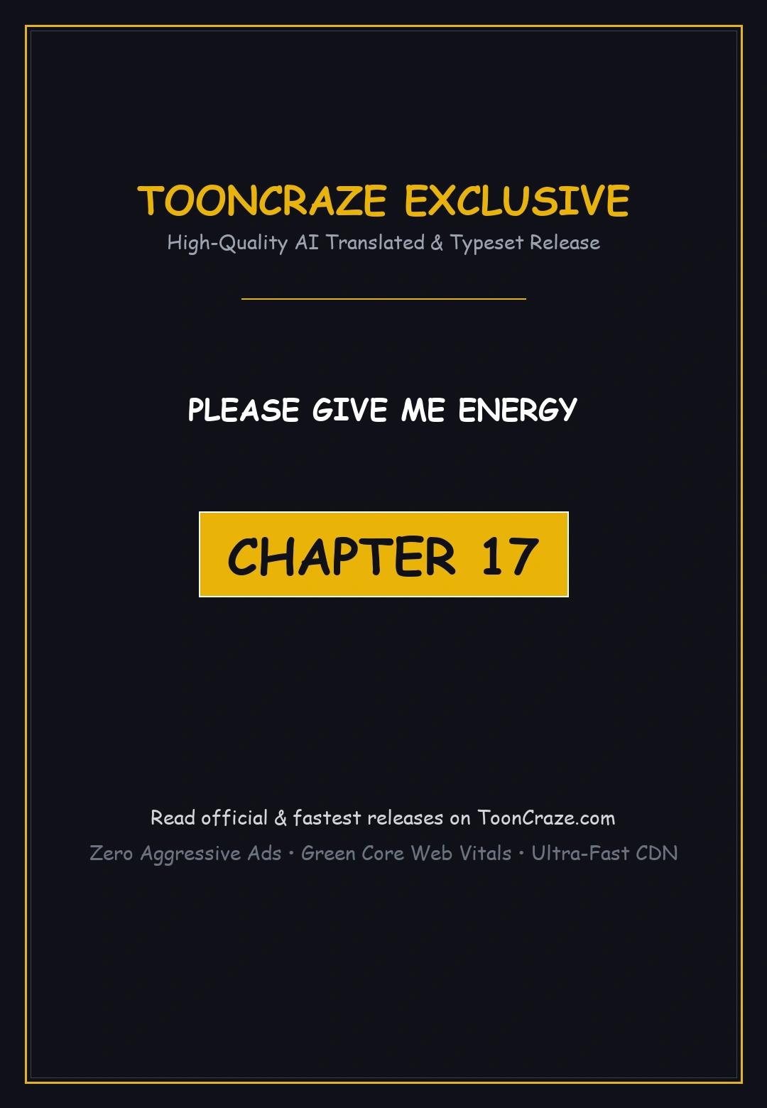 Please Give Me Energy Chapter 17 - Page 1