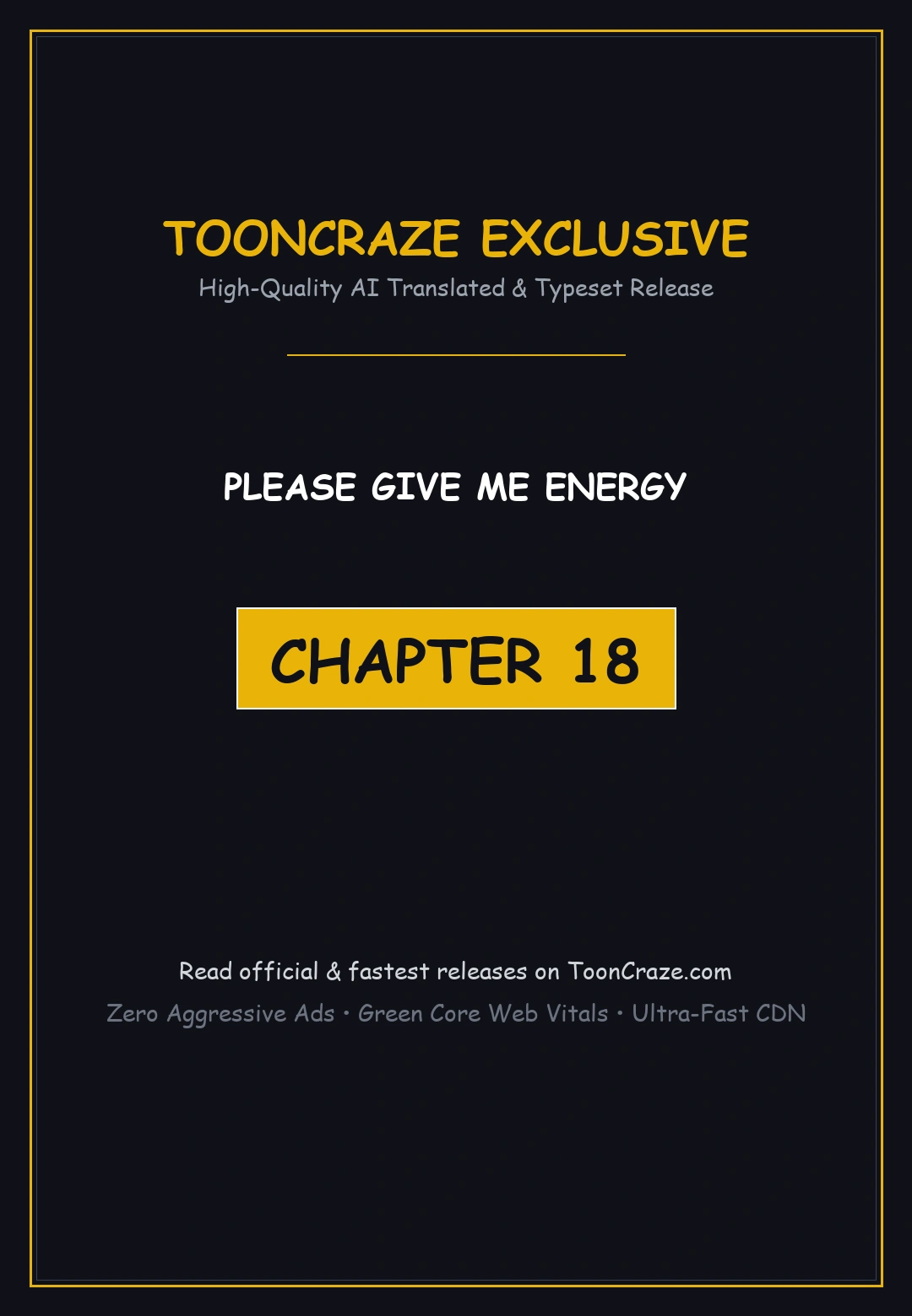 Please Give Me Energy Chapter 18 - Page 1