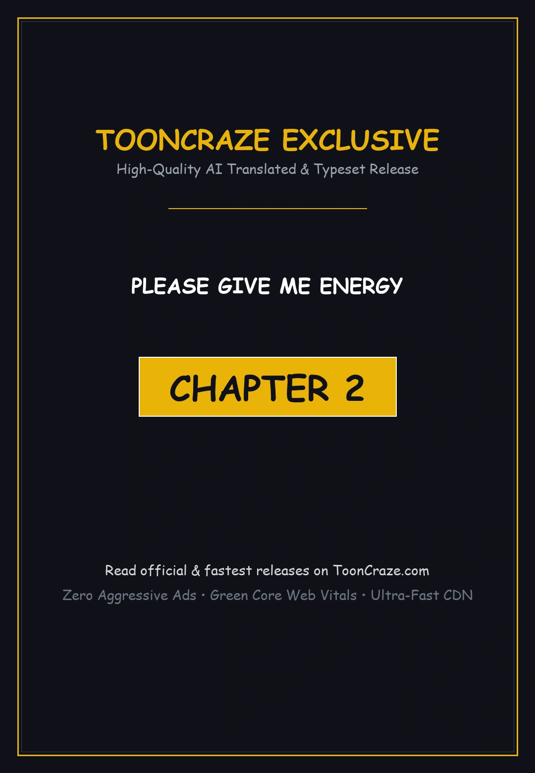 Please Give Me Energy Chapter 2 - Page 1