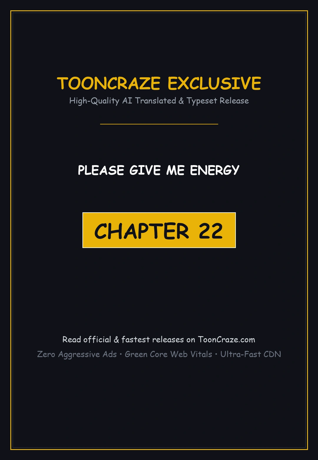 Please Give Me Energy Chapter 22 - Page 1