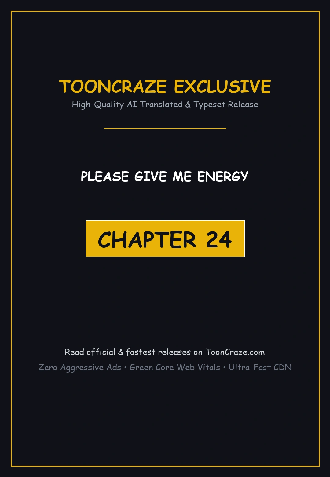 Please Give Me Energy Chapter 24 - Page 1