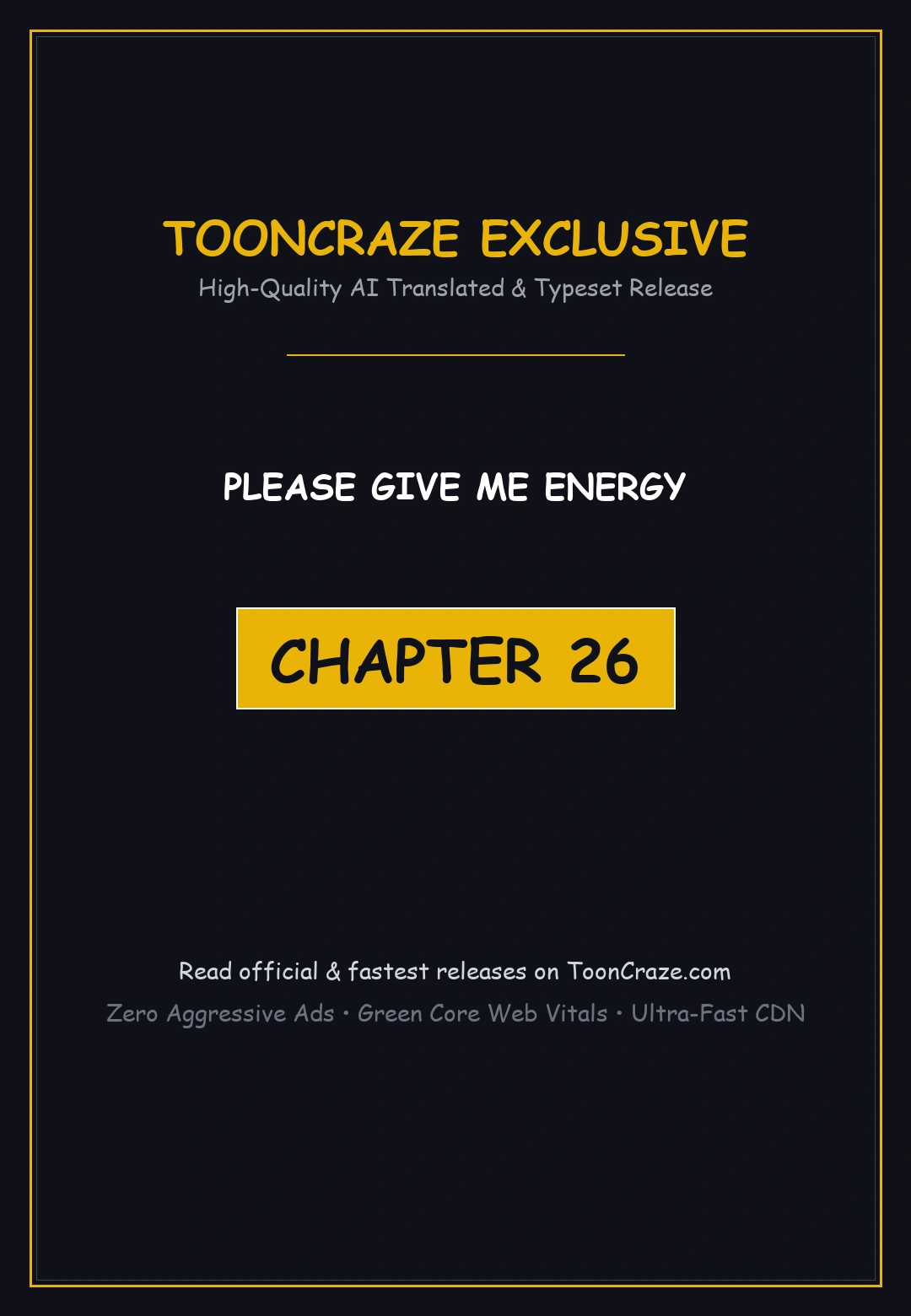 Please Give Me Energy Chapter 26 - Page 1