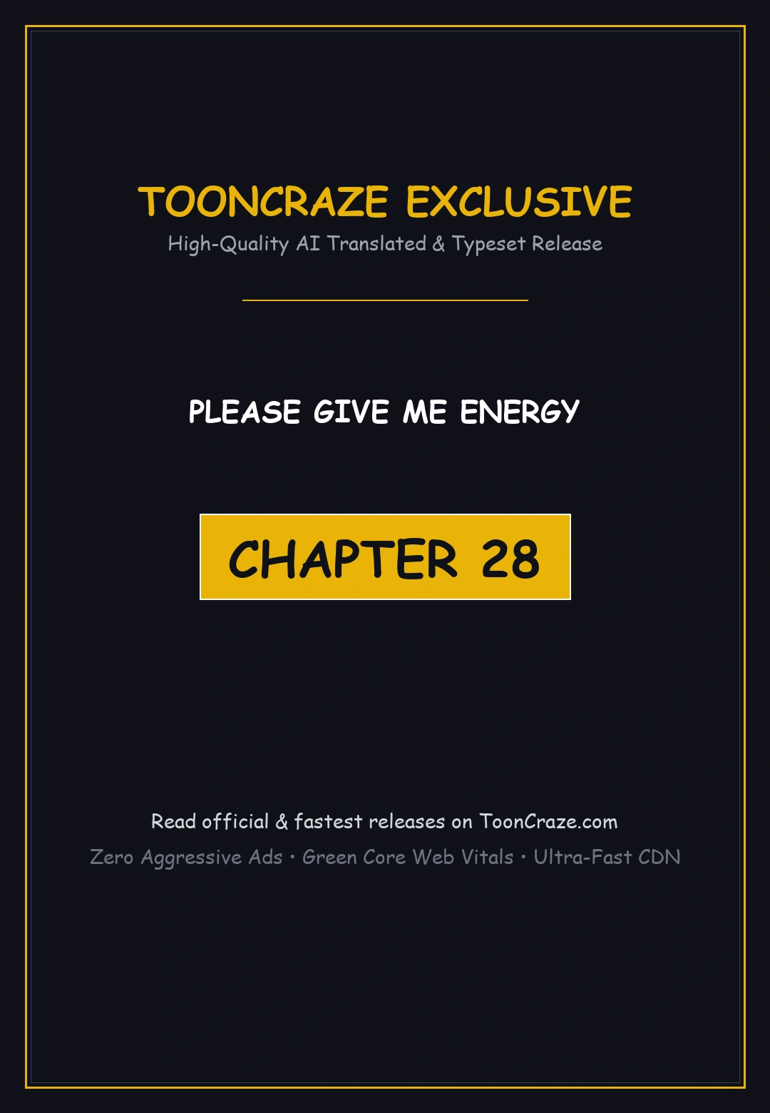 Please Give Me Energy Chapter 28 - Page 1
