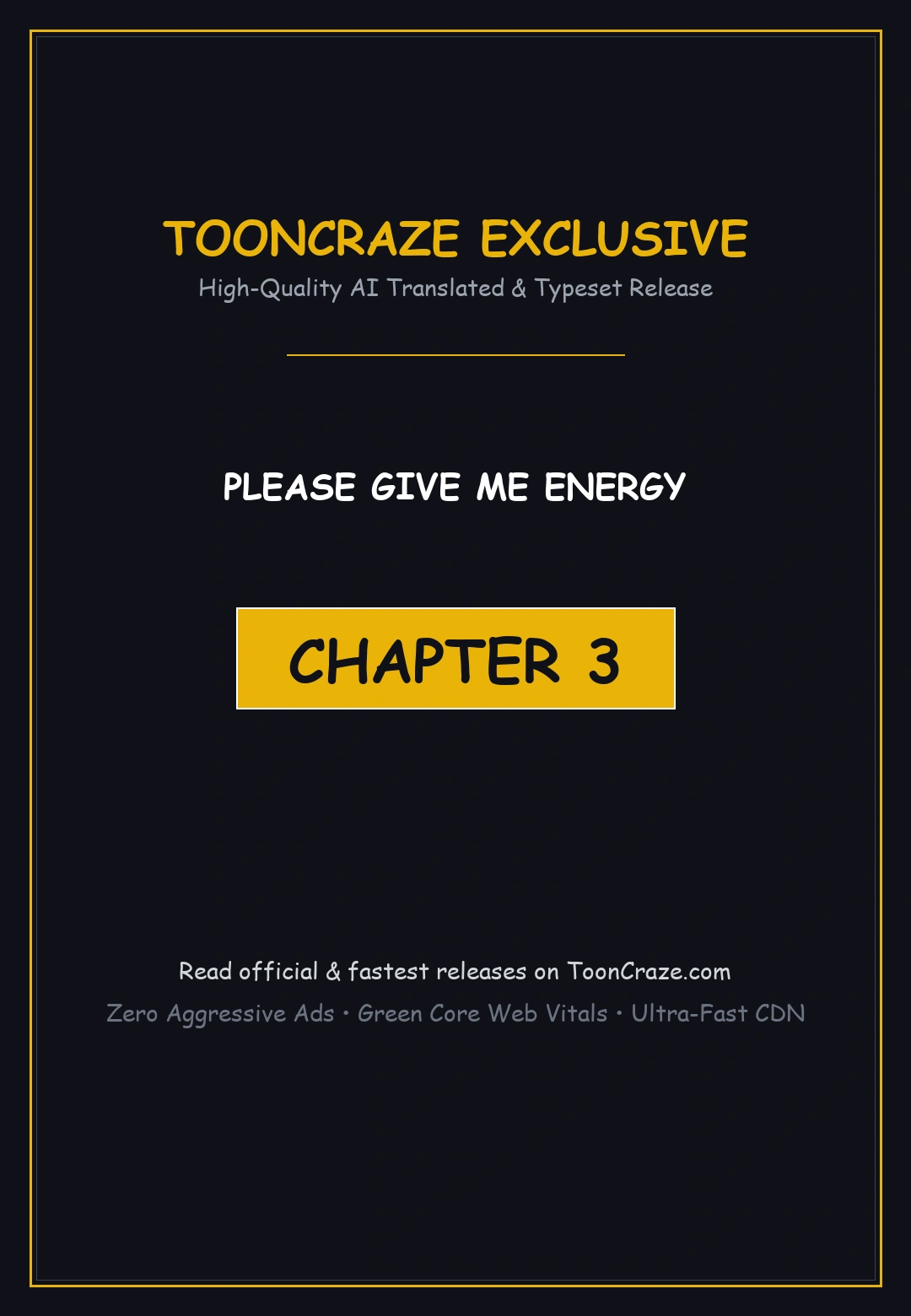 Please Give Me Energy Chapter 3 - Page 1