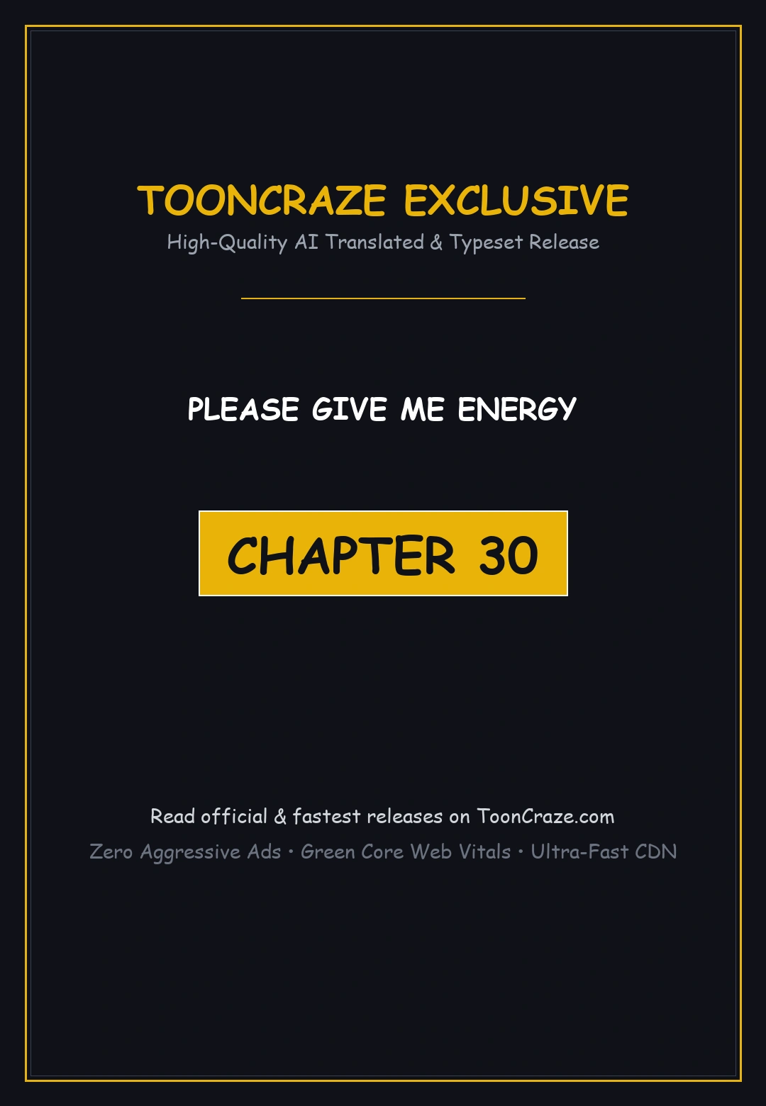 Please Give Me Energy Chapter 30 - Page 1